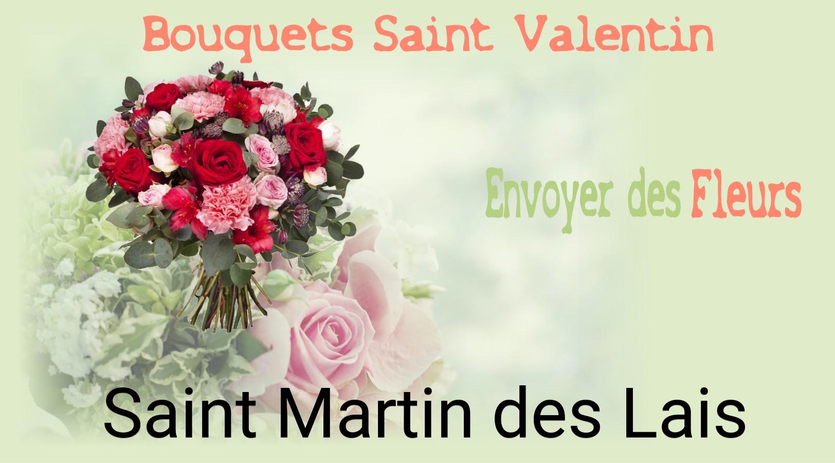 Roses de Saint-Valentin livrées à Saint-Martin-des-Lais